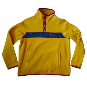 NWT Cotopaxi Teca Fleece Pullover, Honeycomb Yellow, Womens Large